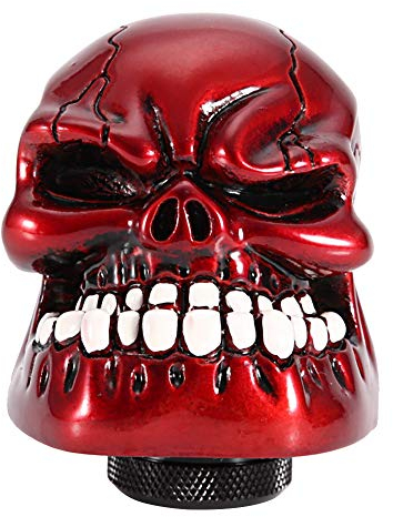 Tbest Sctknauf, Sctknauf nkopf,Auto Sctknauf Universal Skeleton Sll Head Auto Modifizierte Gang Sctkopf Manueller Scth Stick H er Mit 3 Schläuchen (8Mm,10 Mm,12 Mm)