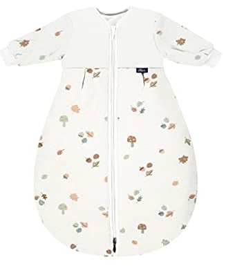 Alvi Schlafsack Mäxchen Thermo mit Arm | Babyschlafsack Außensack mit Arm | Winterschlafsack 3,0 TOG