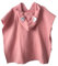 MIMUSELINA Poncho Asciugamano per Bambini – Accappatoio Neonato in Mussola – Poncho Leggero e Assorbente, Asciugatura Rapida – Poncho Mare Bambino (Rosa)