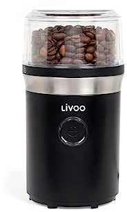 Livoo – Moulin à café électrique DOD190 – 70g, 210W, nettoyage facile