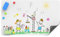 LÖWENBISS Magnetische Whiteboard Folie Selbstklebend Magnetfolie Ferrofolie Whiteboard Matt Weißwandtafel Schreibtafel Wandfolie Selbsthaftend Flipchart Folie Materialstärke 0,7mm(50 x 120 cm)