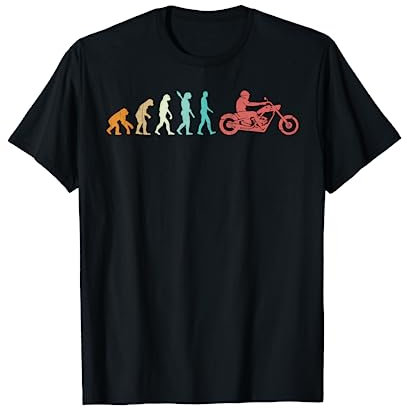 Evolution Chopper Motorcycle Motorbike T-Shirt