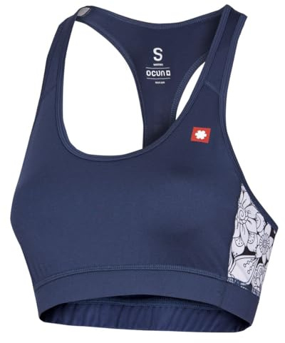 Ocun Damen Misty Sport-BH, Blue Sargasso sea, S