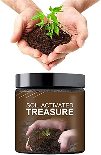 BIERDAN Soil Activation Treasure - You Will be Amazed!Soil Penetrant and Wetting Agent 200g Premium Soil Activators Organic Soil Conditioner for Raised Garden Beds Potting Mix Lawns