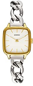 KOMONO Kate Revolt Women's Japanese Quartz Analogue Watch with Stainless Steel Strap
