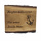 Klingelschild Türschild aus Holz Herzlich Willkommen Anker Heimathafen Motiv Briefkastenschild Namensschild Gravur personalisierbar