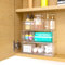 Medizinschrank-Organizer, 3 Ebenen, stapelbare Schublade mit herausnehmbaren Trennwänden, Badezimmer-Spiegelschrank, Organizer, Schubladen für Schminktisch, Medizinschränke, Arbeitsplatte