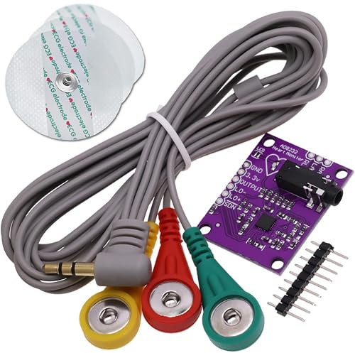AD8232 ECG Heart Rate Monitor Measurement Muscle Activity Monitoring Kit Sensor Module Pulse Single Lead for Arduino - UMTMedia®