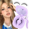Magnetic Eyelashes Natural Look Reusable Manga Magnetic Lashes with Applicator No Glue Needed Natural Magnetic Eyelashes without Eyeliner Short Wispy False Lashes Kit Easy to Wear by Zegaine(1 PAIR)