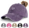 HeyCaps Pferdeschwanz Baseball Cap Damen Verstellbare Baseballkappe Vintage Mützen Sonnenschutz Basecap Mit Zopf Loch für Sommer Sport
