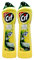 Ciff Cream Cleaner Lemon 500ml (Pack of 2) | Multi-Purpose Surface Cleaner | Tough on Grease & Grime, Leaves a Fresh Lemon Scent