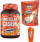 Pack Conguitos galleta,recuperación Completa:Caseína Micelar 1kg, Crema de Arroz 1 kg y Shaker 500ml