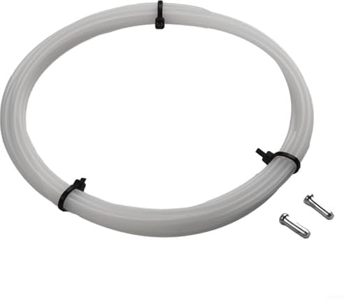 Emiif Slick Lube Liner Bike Internal Cable Routing Housing Tube PVC Derailleur Brake Core for PROTECTION Sleeve 3meter Dustproof Anti-Rust(1.7 * 2.2)