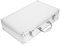 LRXIYODE Professional Microphone Carrying Case Wireless Mic Storage Box Portable Handle for Travel