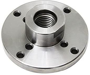 Drehmaschine Stahl-Spannfutter, Planscheibe for Holzdrehbank, 4 Zoll, for verschiedene Gewindegrößen(100mm M18x2.5)
