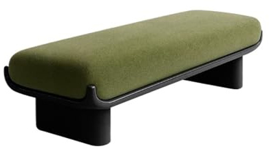 ZHANGXLIOZ-2025 Footrest Bench Fabric Long Shoe Changing Bench for Walk-in Closet Living Room Home Use Bed end(Large)