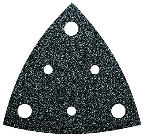 FEIN Schleifblätter Korn 100, Kantenlänge 80 mm, VE 50 St., Für den universellen Einsatz auf nahezu allen Materialien. Gelocht, Klettschnellbefestigung