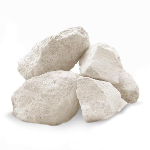 SunGrow Mineral Rocks für Aquarium, magnesiumreiche Steine, Farbverstärker für Haustiere, Calcium hilft beim Häuten, dienen als Nahrungsergänzungsmittel, verbessern die Wasserqualität, 2 Unzen