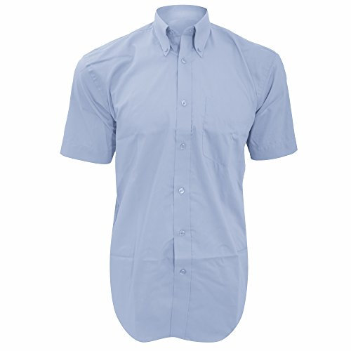 Kustom Kit - Men's Short-Sleeved Shirt - Blue - XXXXX-Large