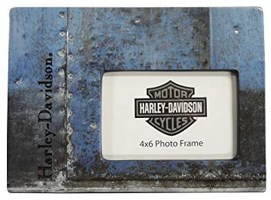 Harley-Davidson Telaio in metallo (blu)