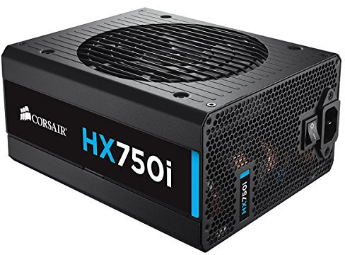 Corsair HX750i COR 750W Power Supply Unit, Black