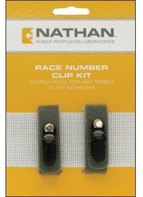 Nathan Startnummernbefestigung Clip Kit