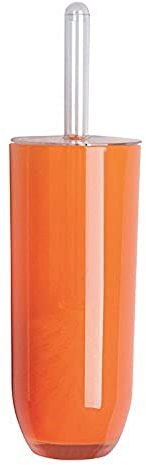 Excelsa Linea Bagno WC-Garnitur Ø10,5x34cm in orange, Polystyrol, 10.5 x 10.5 x 35 cm