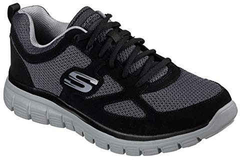 Skechers - 52631-bkrd_41, zapatos para correr Hombre, negro, 41 EU