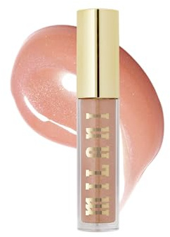 Milani Keep It Full Nourishing Lip Plumper - Champagne (0.13 Fl. Oz.) Cruelty-Free Lip Gloss for Soft, Fuller-Looking Lips | High-Shine, Cooling Lip Plumper Infused With Hyaluronic Acid & Peptides. Non-Sticky Formula. Cruelty-Free And Made In USA.