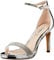 Buffalo Damen Monroe 2 Sandale mit Absatz, Silver, 39 EU