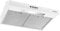 Concept OPP1250 Hotte aspirante 50 cm avec éclairage LED et 3 niveaux de puissance 135 m³/h 65 W Évacuation / fonction recyclage 60 dB 82 mm Slim (blanc)