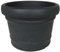 MePla Pot de fleurs Monza - Pot de fleurs rond - Résistant aux intempéries - Résistant aux UV - Diamètre 45 cm - Anthracite
