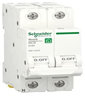 Schneider Electric RESI9 1P+N 40A C 230V 6000A marca multicolore