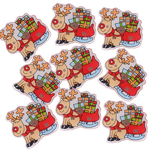 PRETYZOOM 25 Stücke Weihnachten Led Hirsch Brosche Blinkende Abzeichen Pin Weihnachten Rentier Leuchtende Brosche Emaille Pins Kinder Weihnachten Hemd Rucksack Schmuck Geschenke Party