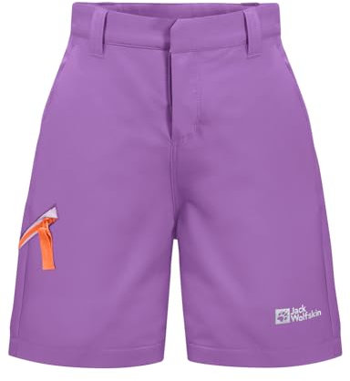 Jack Wolfskin Mädchen Turbulence K Shorts, sea Rose, 176 cm