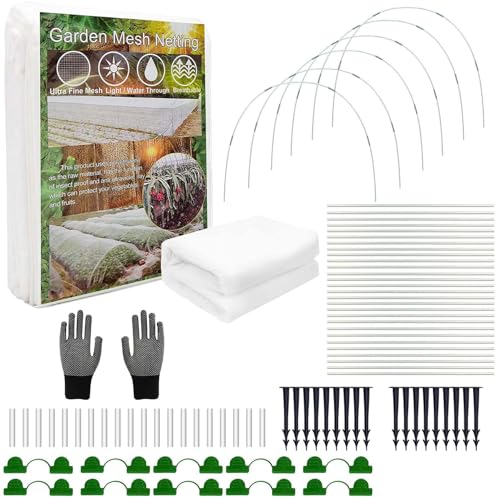 3x15m Gartennetze Gemüsenetz,Insektenschutznetz,Pflanzenschutznetz,Schutz Netz für Garten Gemüsegarten,Teichnetz Grobmaschig,Gartennetz Insektennetz,Gemüse Blumen Schutz Netz,Insektennetz Feinmaschig