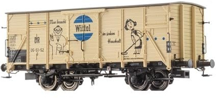 50790 H0 Gedeckter Güterwagen G, DR, Ep.III 'Wittol'