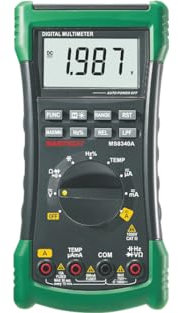 MASTECH MS8301A/B/D MS8321A/D MS8332C MS8333A MS8340A Digitales Multimeter DMM Messgerät AC/DC Spannung Strom Ohmmeter mit Temperatur-Dioden-Durchgangsprüfer (MS8340A)