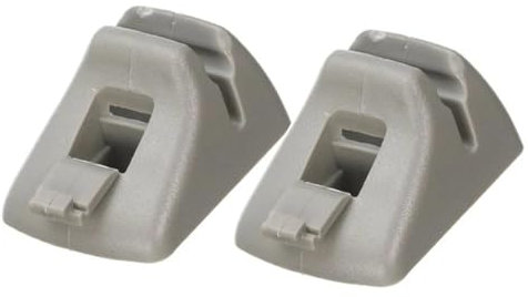Parasol Coche Delantero 1 Ud./2 Uds. para Ford para Focus 2000 2001 2002 2003 2004 Clip Retención Visera Sol Gris YS4Z-5404132-AAA YS4Z5404132AAA Extensor Parasol para Coche(2 Pieces)