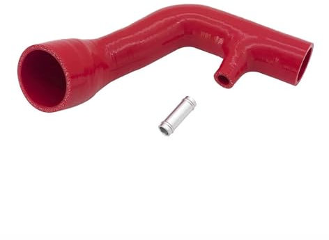Tubo Di Aspirazione Dell'aria Tubo Di Aspirazione In Silicone Per Mini Per Cooper R50 R53 Per ONE/Per ONE D 2001-2006 Tubo Di Collegamento Del Filtro Dell'aria Auto Prese D'aria(Rosso)