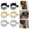 ZFOEFO Lot de 6 Pince à Queue de Cheval Haute pour Femme, Pinces à Cheveux Mode Pince pour Queue de Cheval Strass Queue de Cheval Boucle Pince à Cheveux Femme pour Femmes Queule de Cheval