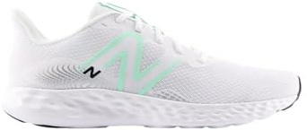New Balance Herren 411 Sneaker, Weiß, 44 EU