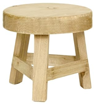 Genérico Soporte para Plantas,Estante pequeño de madera - Pie elevado para macetas decoración para balcón - Exterior jardín jardín terraza patio granja hogar salón cocina baño