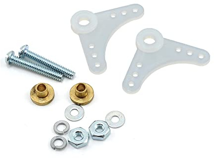 Du-Bro 167 90 Degree Nylon Bellcrank Assembly (2-Pack)