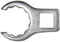 STAHLWILLE Nr. 440 CROW-RING-Schlüssel Schlüsselweite 19 2) mm Innen-4kant 3/8 L.40,5 mm AS-drive, Chrome-Alloy-Steel, verchromt
