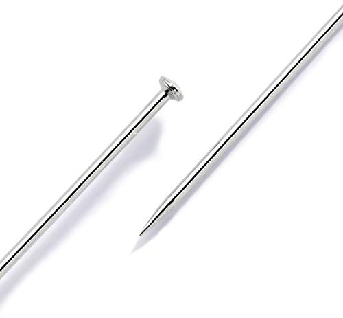Prym - Steel Silver (0.60 x 34mm) Headpins - 10 Pieces