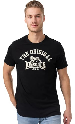 Lonsdale Herren Langarmshirt T-Shirt Regular Fit