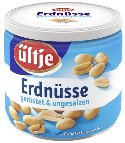 ültje Erdnüsse, geröstet, ohne Salz, Dose, 180g