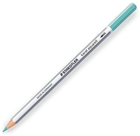STAEDTLER KARAT AQUARELL Pencil - Professioneller Aquarellstift - Einzelstift - French Green - 54