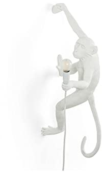 Seletti Monkey Lamp Resin Lamp cm.36X24 H.65 - Hanging Right Hand